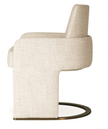 CASERTA Bespoke Upholstered Dining Chair (67 × 66 × 84 cm)
