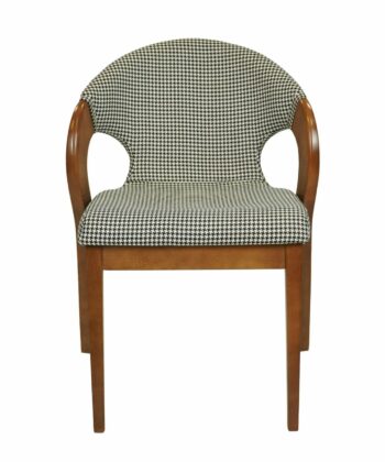 Walnut Harmony Armchair – American Walnut Beech Pepitka Dining Chair