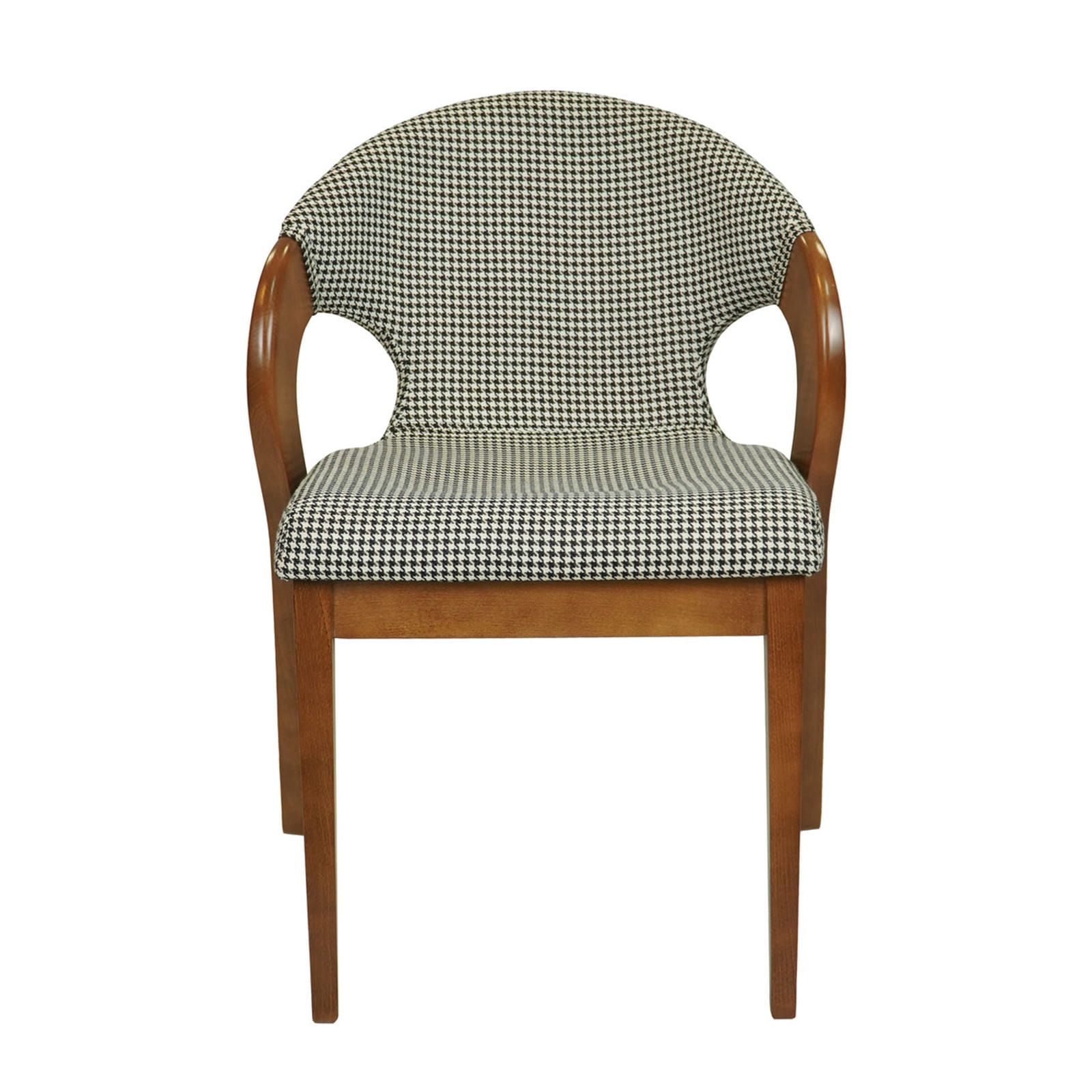 Walnut Harmony Armchair – American Walnut Beech Pepitka Dining Chair
