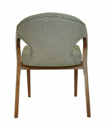 Walnut Harmony Armchair – American Walnut Beech Pepitka Dining Chair