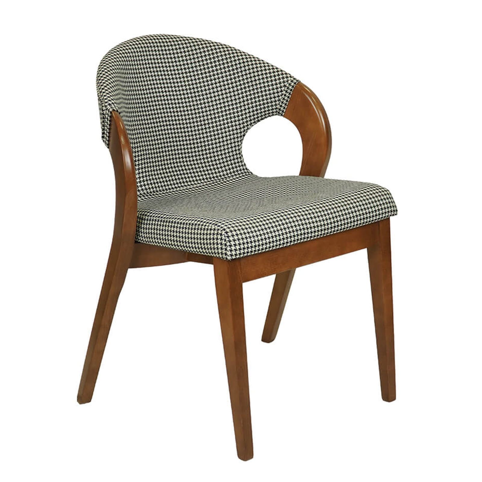 Walnut Harmony Armchair – American Walnut Beech Pepitka Dining Chair