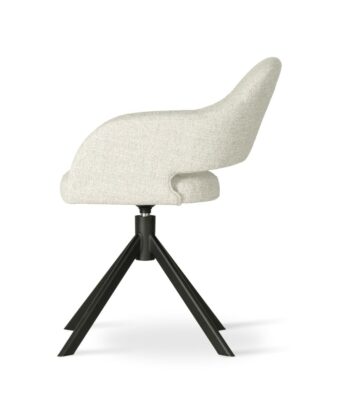 PANAREA Bespoke 360° Swivel Dining & Office Armchair (58 × 61 × 80 cm)