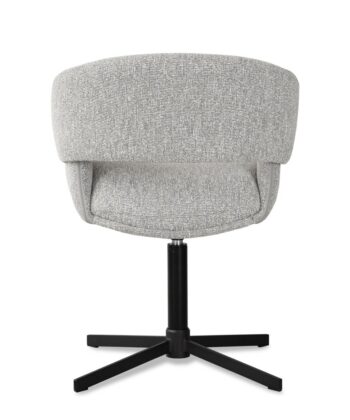 BRINDISI Bespoke 360&deg; Swivel Dining & Office Armchair (61 &times; 61 &times; 77 cm)