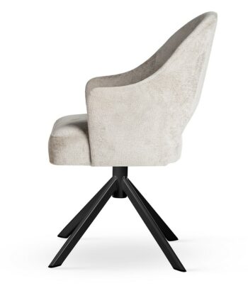 SCILLA Bespoke 360° Swivel Dining & Office Armchair (59 × 65 × 88 cm)