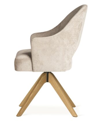 PROCIDA Bespoke 360° Swivel Dining & Office Armchair (59 × 65 × 88 cm)