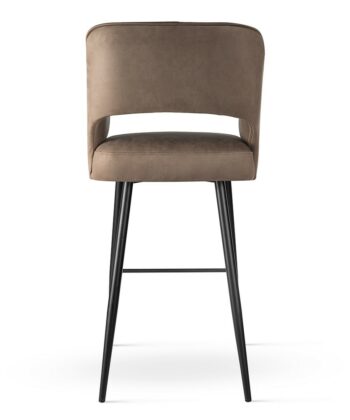 FIESOLE Bespoke Upholstered Counter & Bar Stool (52 × 64 × 112 cm)