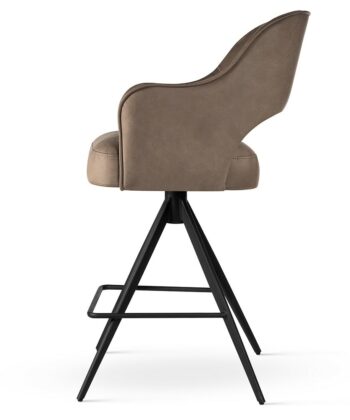 BELLANO Bespoke Adjustable Swivel Bar Stool (56 × 62 × 94 cm)