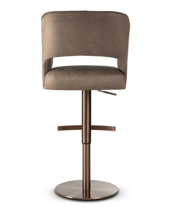 URBINO Bespoke Adjustable Swivel Bar Stool (51 × 53 × 96-120 cm)