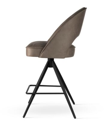 STRESA Bespoke Adjustable Swivel Bar Stool (55 × 56 × 105 cm)