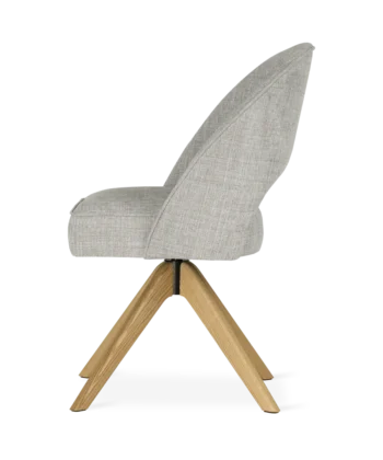 ALBEROBELLO Bespoke 360&deg; Swivel Dining & Office Armchair (58 &times; 65 &times; 88 cm)