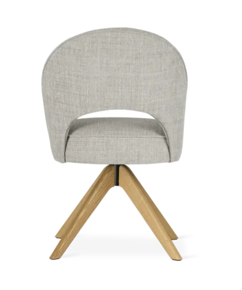 ALBEROBELLO Bespoke 360&deg; Swivel Dining & Office Armchair (58 &times; 65 &times; 88 cm)