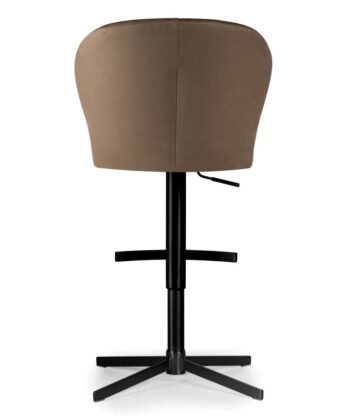 PADOVA Bespoke Adjustable Swivel Bar Stool (56 × 55 × 91-116 cm)