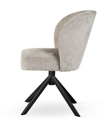 ALBA Bespoke 360° Swivel Dining & Office Armchair (59 × 67 × 80 cm)
