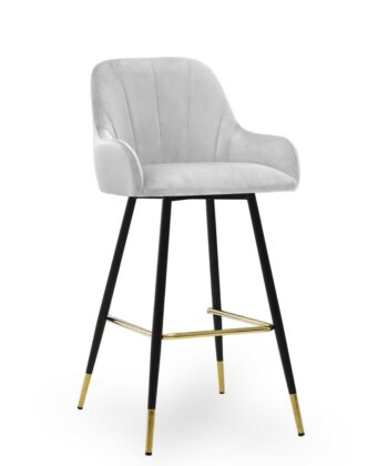 VERCELLI Bespoke Upholstered Counter & Bar Stool (51 × 54 × 92 cm)