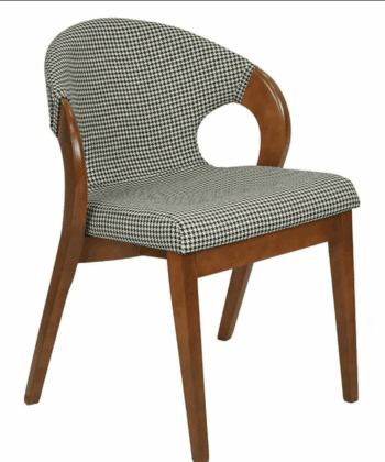 Walnut Harmony Armchair – American Walnut Beech Pepitka Dining Chair