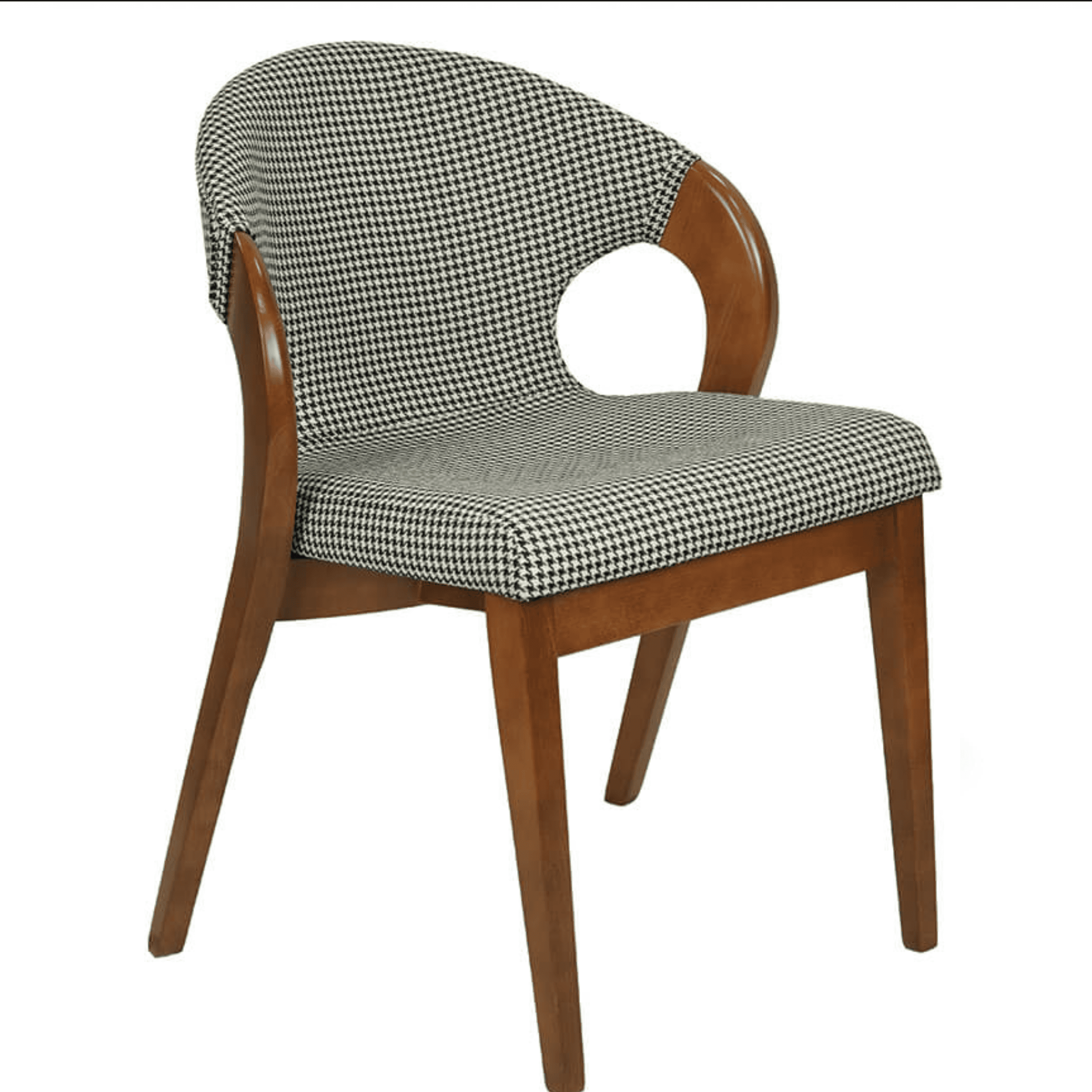 Walnut Harmony Armchair – American Walnut Beech Pepitka Dining Chair