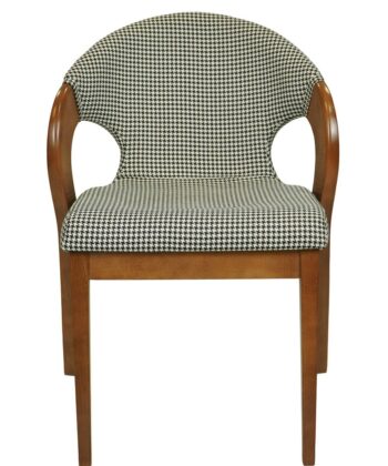 Walnut Harmony Armchair – American Walnut Beech Pepitka Dining Chair