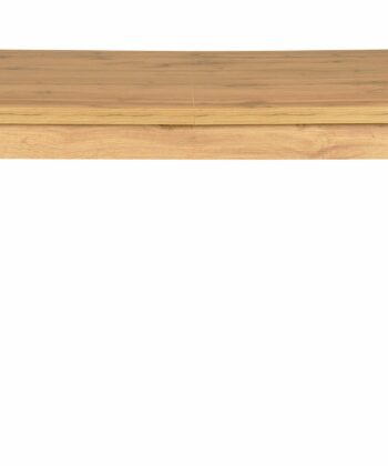 Wotan Ridge Extendable Dining Table – Light Oak 120×70+40cm Beech Legs
