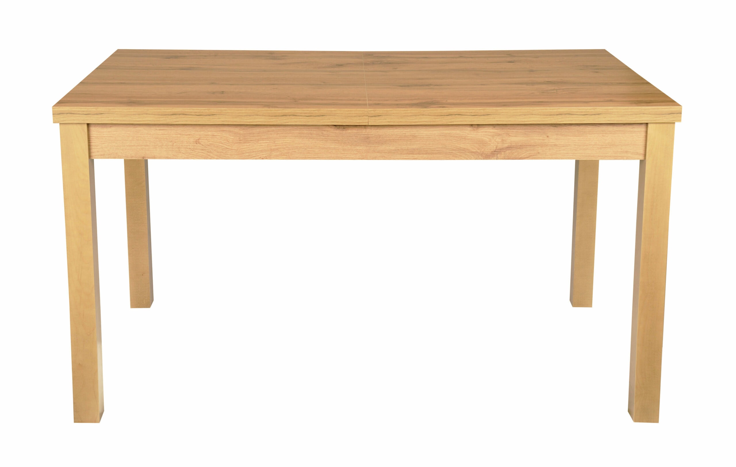 Wotan Ridge Extendable Dining Table – Light Oak 120×70+40cm Beech Legs